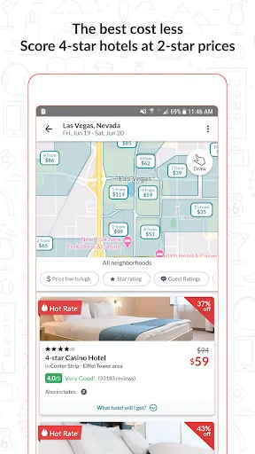 Hotwire: Hotel Deals & Travel Ekran Görüntüleri