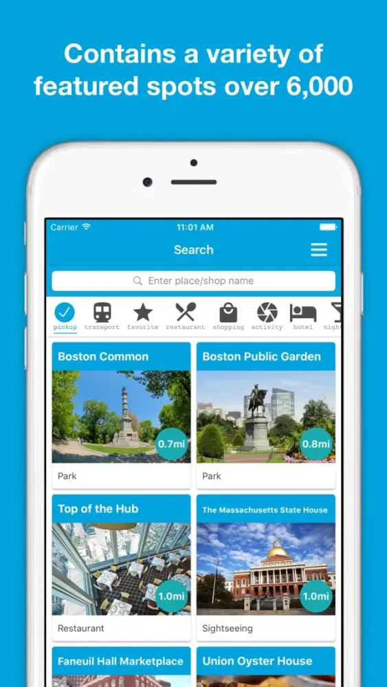 Boston, USA guide, Pilot - Completely supported offline use, Insanely simple Screenshots