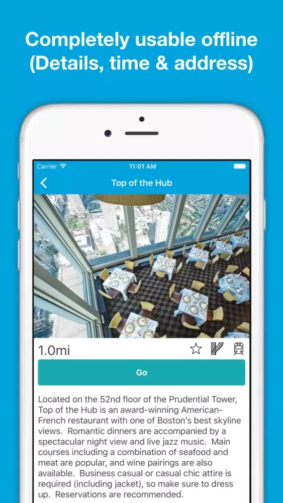 Boston, USA guide, Pilot - Completely supported offline use, Insanely simple Screenshots