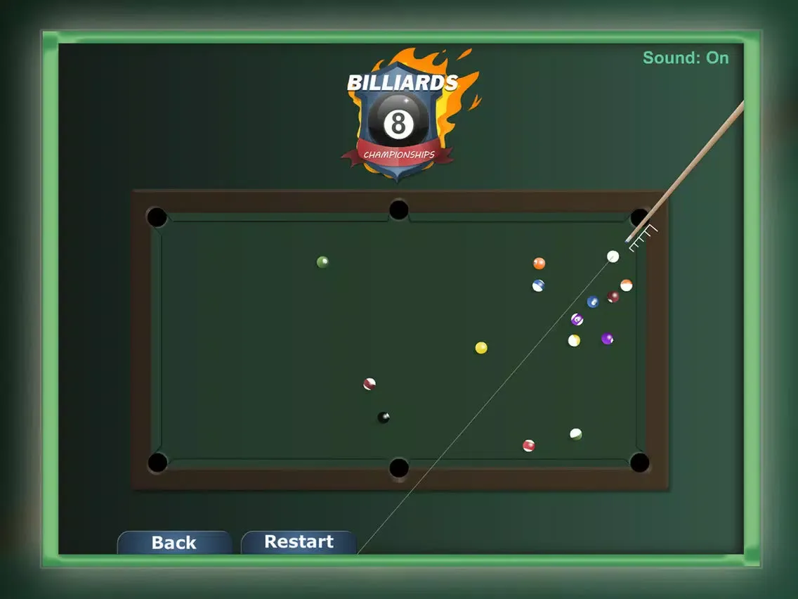 Super Billiard iPad  スクリーンショット