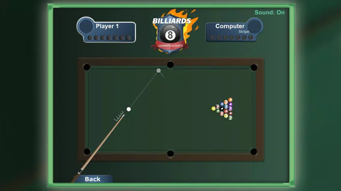 Super Billiard スクリーンショット