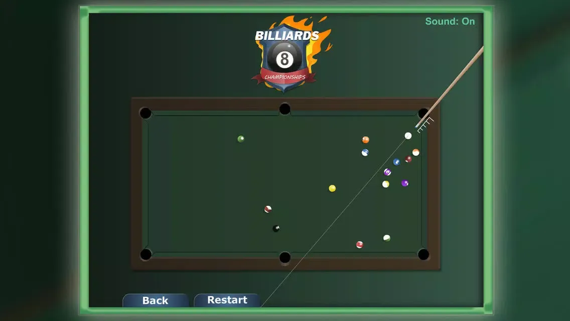 Super Billiard スクリーンショット