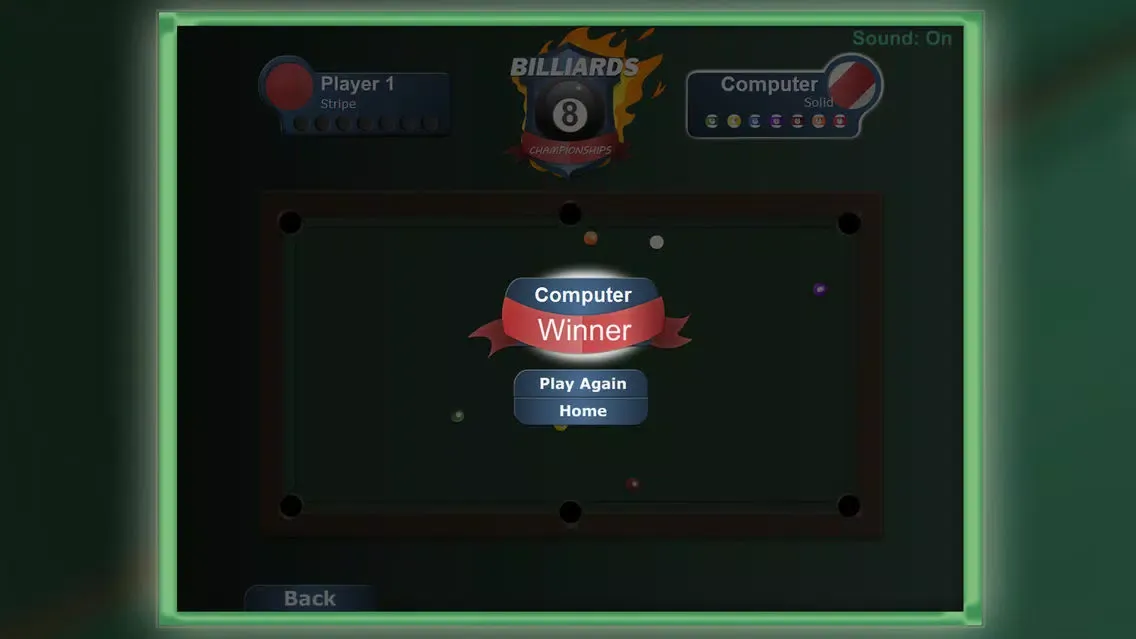 Super Billiard スクリーンショット