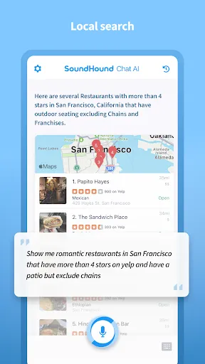 SoundHound Chat AI App应用截图