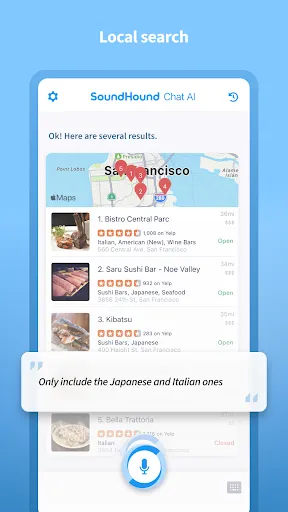 SoundHound Chat AI App应用截图