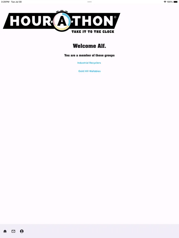 Capturas de pantalla de Hour-A-Thon Quicktext iPad 