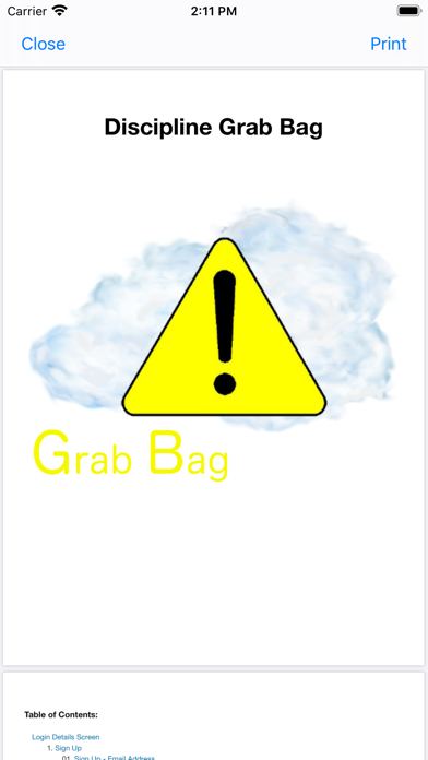 Discipline Grab Bag Screenshots