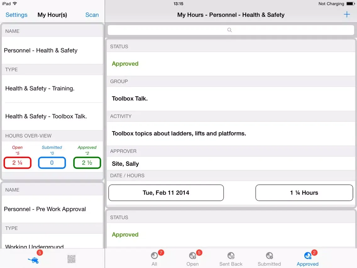 Hour Grab Bag iPad  سکرین شاٹس