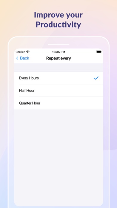 Tangkapan layar Hourly Chime: Time Manager