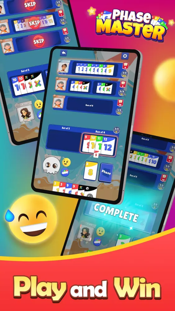 Master 10 - Phase Card Party Screenshots
