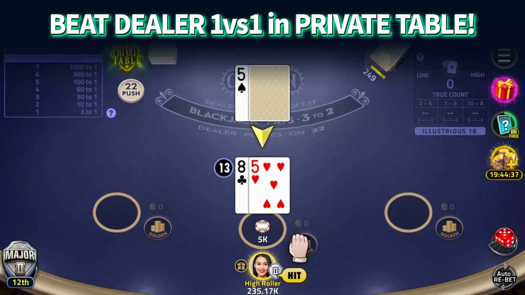 House of Blackjack 21 Screenshots