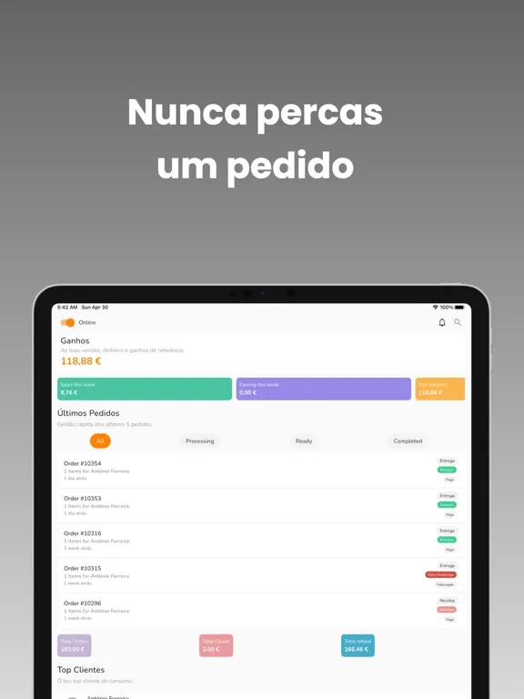 Ảnh chụp màn hình của Parceiros HOUSE BRiNG iPad 