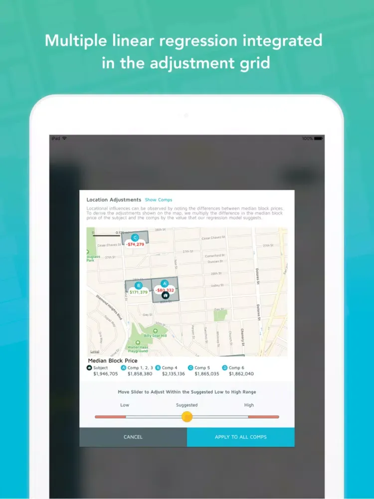 HC Appraiser iPad 应用截图
