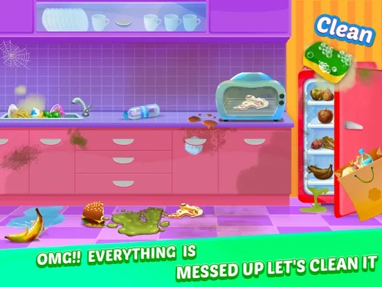 صور House Cleanup - Cleaning games iPad 