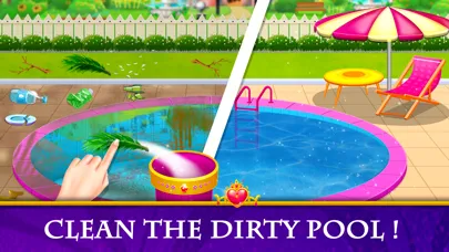 Princess House Cleaning Games Screenshots