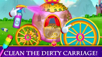 Princess House Cleaning Games Screenshots