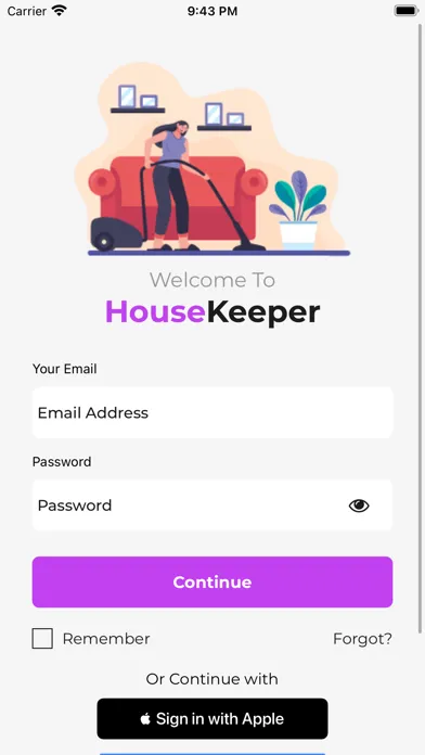 HouseKeeper: Hire Cleaners应用截图