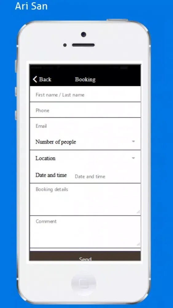 Screenshot di Ari san
