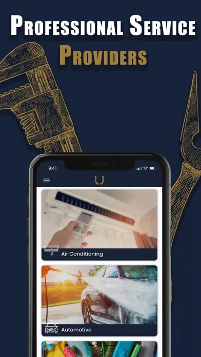 Captures d'écran de UPICK Services