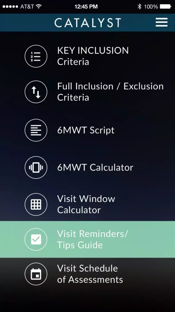 Скриншоты CATALYST Site App