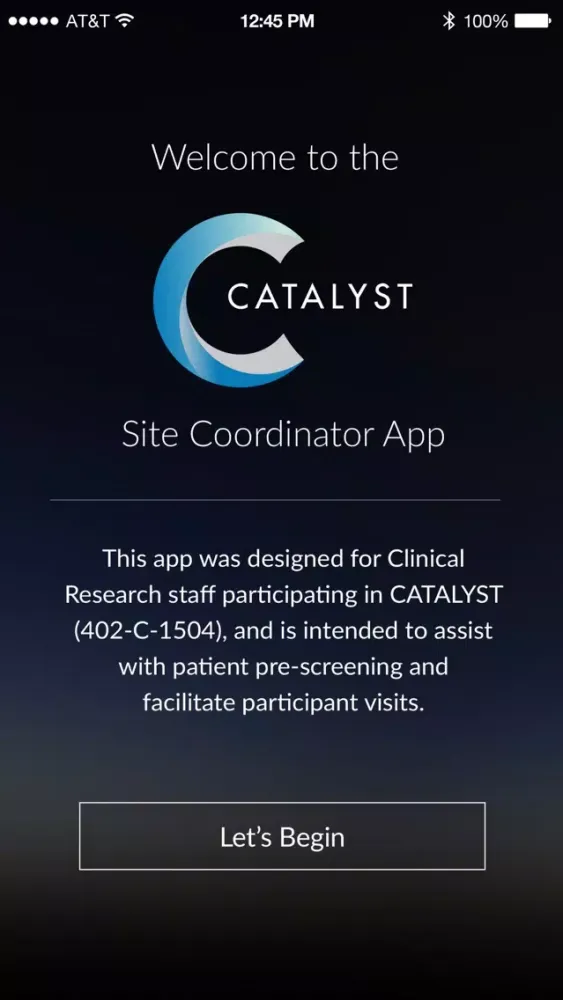 Скриншоты CATALYST Site App