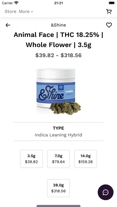 Ảnh chụp màn hình của House of Strains