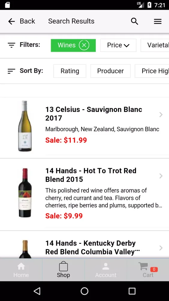 House of Wine and Liquor Screenshots