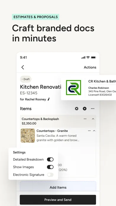 Houzz Pro: Business Management स्क्रीनशॉट