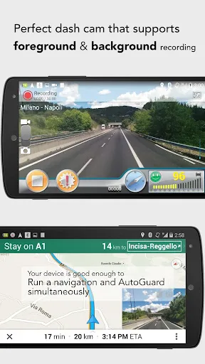 AutoGuard Dash Cam - Blackbox Screenshots
