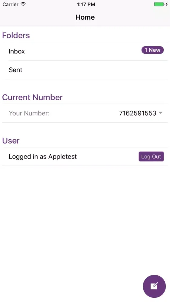 Zrzuty ekranu Hover Messaging