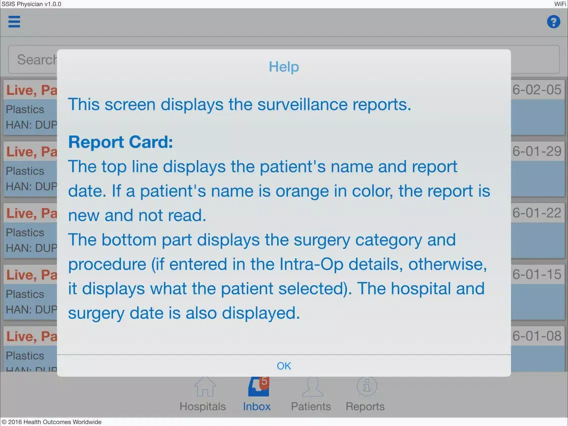 SSIS Physician (US) iPad  Screenshots