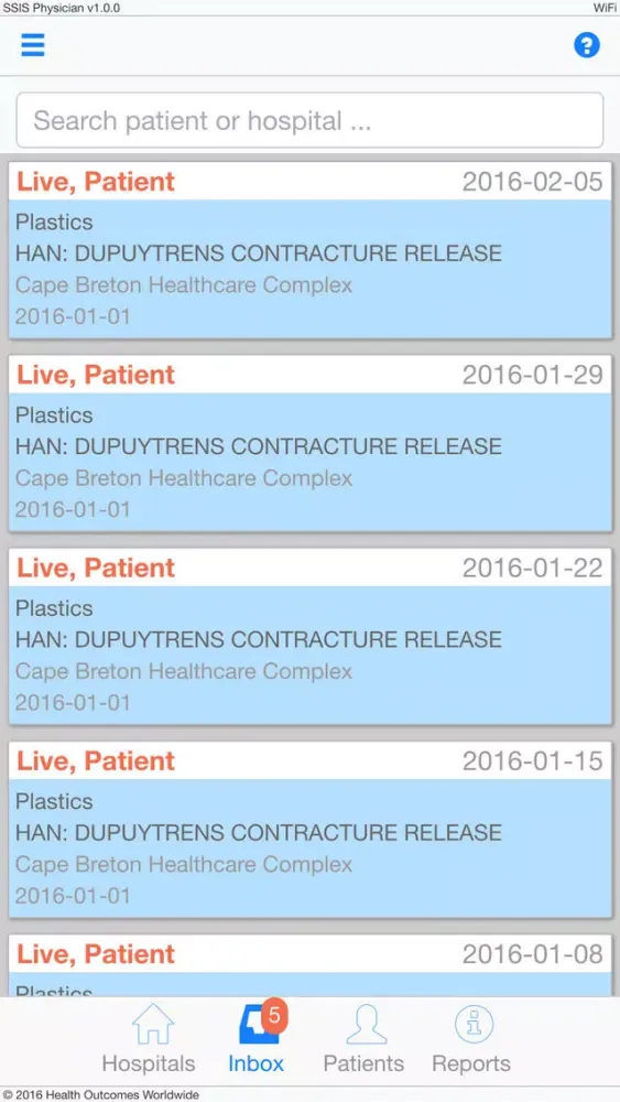 SSIS Physician (US) Screenshots