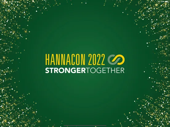 ภาพหน้าจอของ HannaCon 2022 iPad 