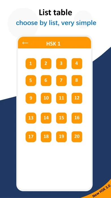 New HSK Test 3.0 Vocabulary スクリーンショット