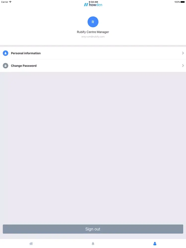 Zrzuty ekranu Howden Claims Tool iPad 