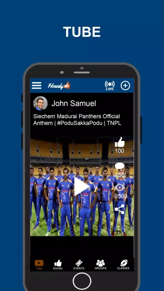 Captures d'écran de HowdyDo Social App