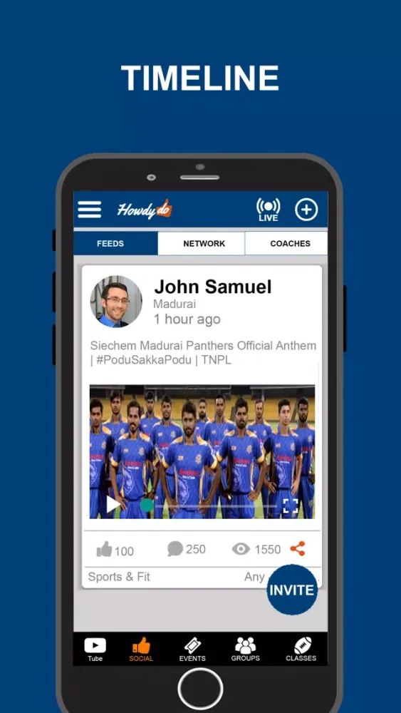 Captures d'écran de HowdyDo Social App