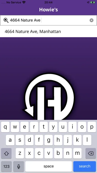 Capturas de tela do Howie's