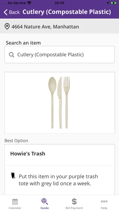 Capturas de tela do Howie's
