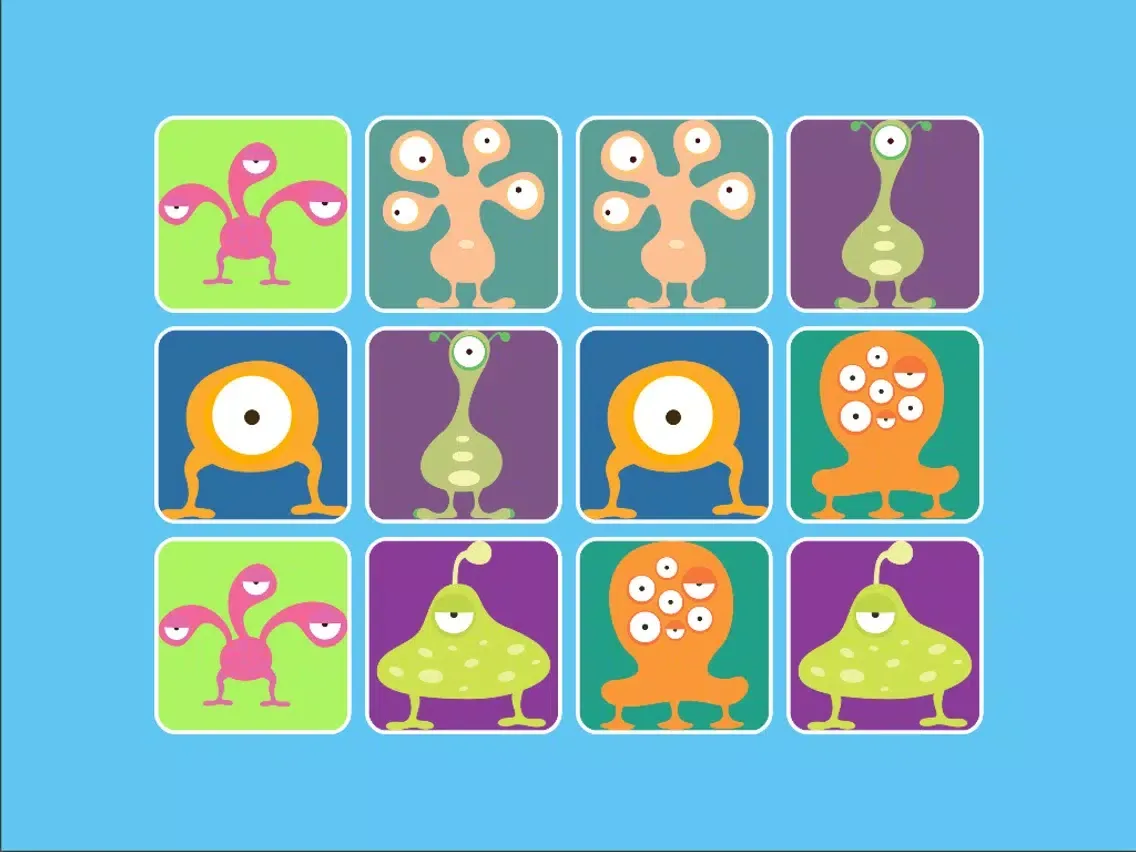 Скриншоты Monster Matcher iPad 