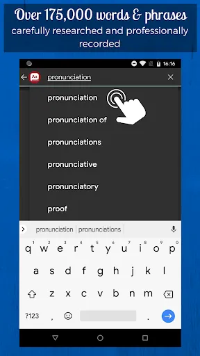 Captures d'écran de Howjsay English Pronunciation