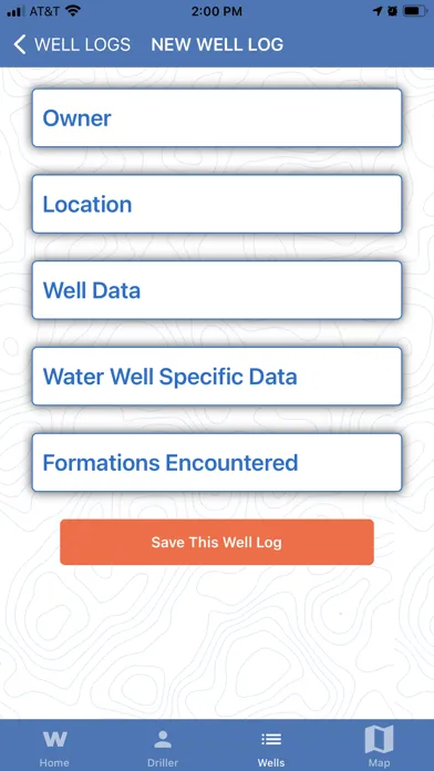 Water Well Logger スクリーンショット