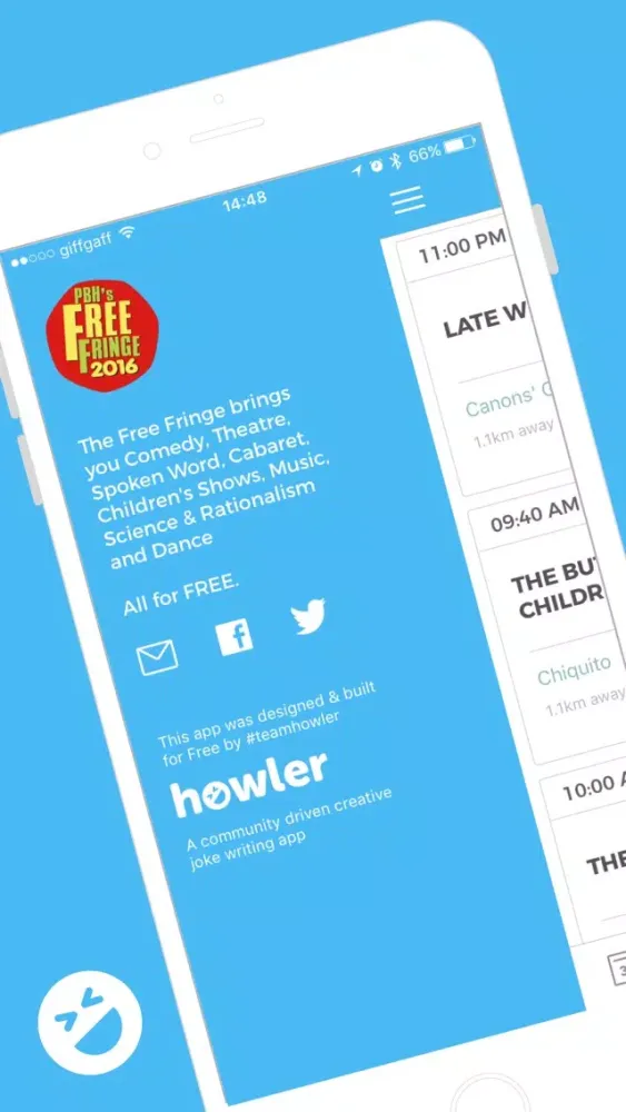 Capturas de tela do The Wee Blue App: Official Guide