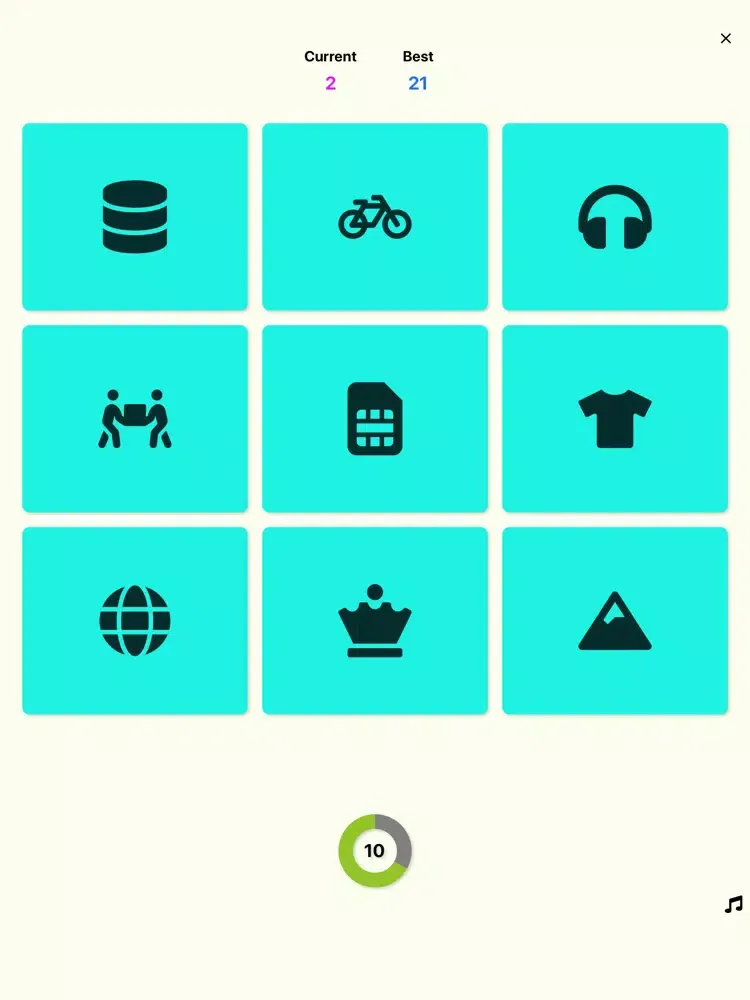 تصاویر Card Cram iPad 