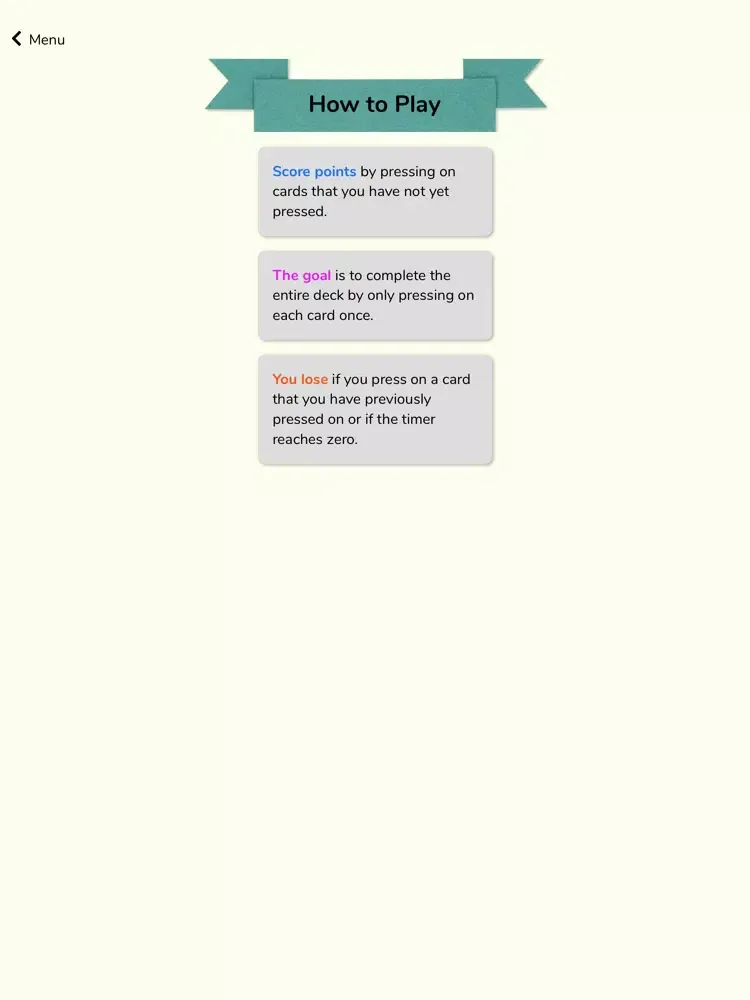 تصاویر Card Cram iPad 