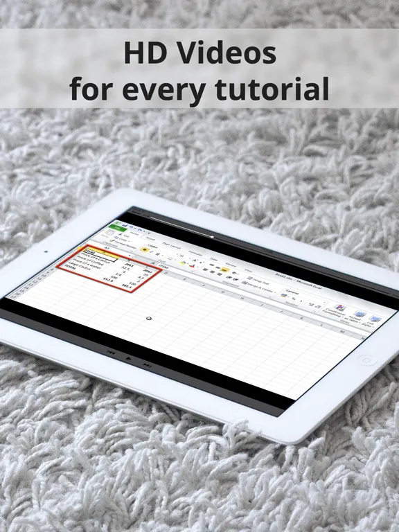 Manual for Microsoft Excel with Secrets and Tricks iPad  স্ক্রিনশট