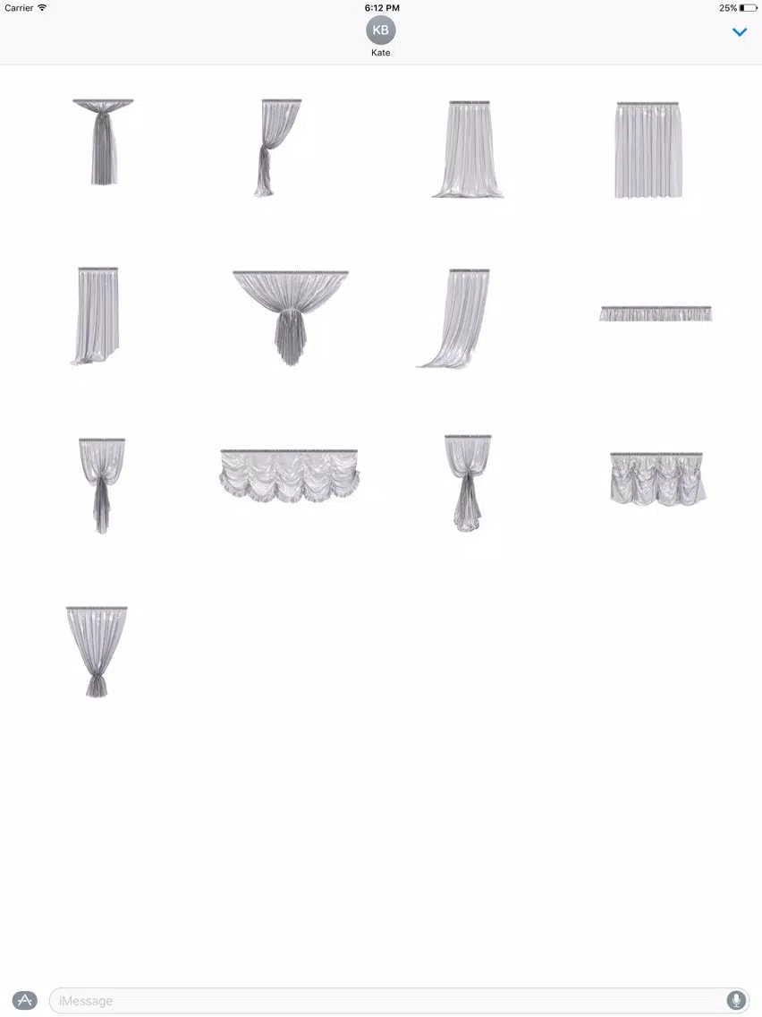 Screenshot di 3D Curtains iPad 
