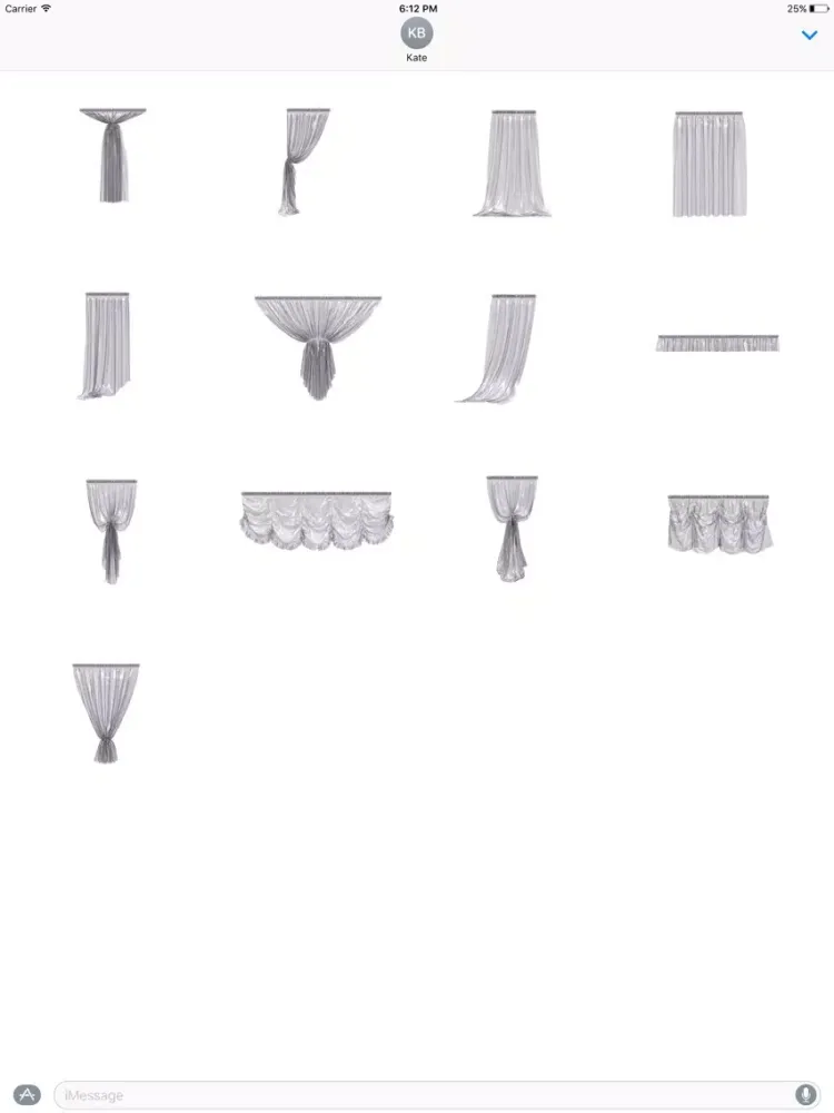 3D Curtains iPad 应用截图