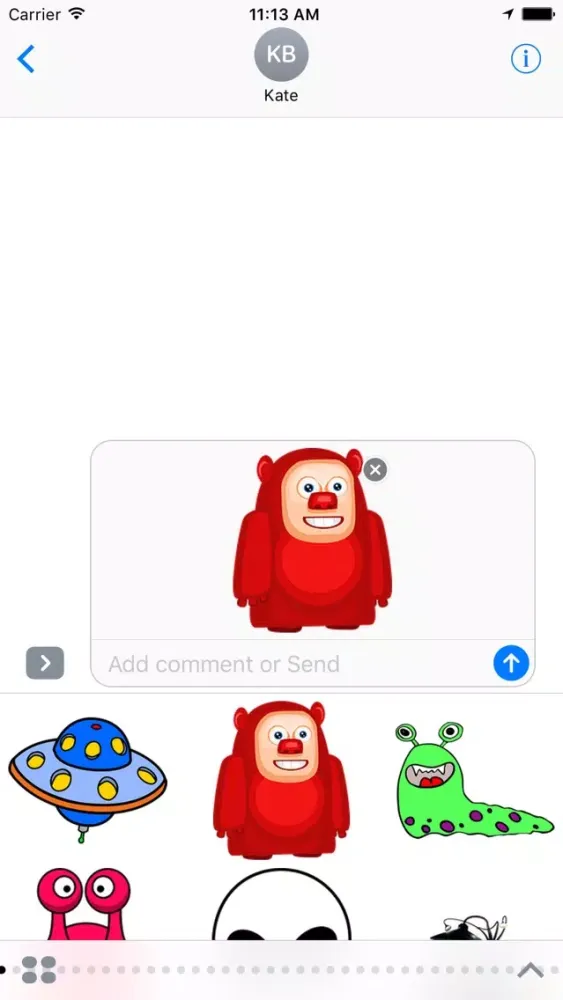 Скриншоты Aliens Sticker Pack