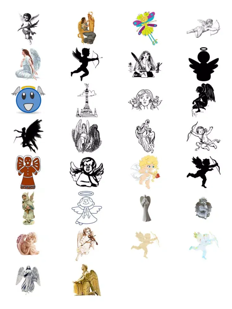 تصاویر Angel Two Sticker Pack iPad 